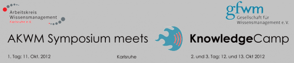 AKWM Symposium meets KnowledgeCamp